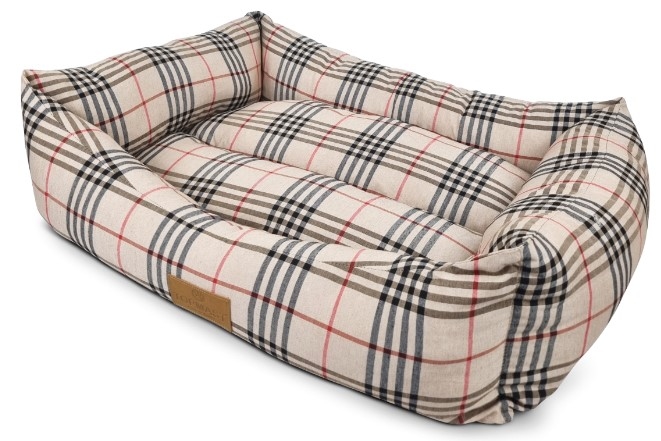 Topmast Dänish Hondenmand - Tartan Beige