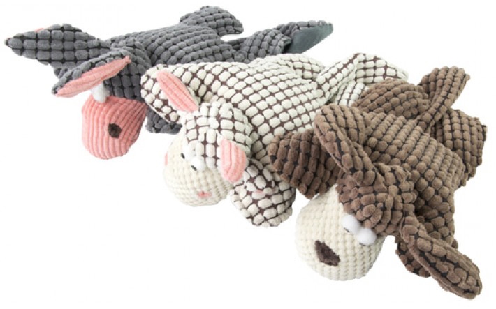 UITERKOOP Geblokt beestje, 40cm  * 5 STUKS *